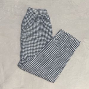 brandy melville gingham plaid pants